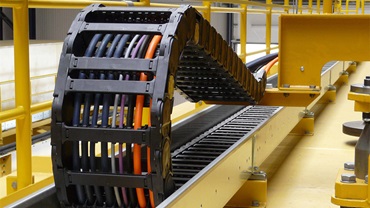 Konfektionierte Energieketten für Krananlagen